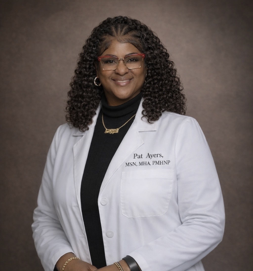 Pat Ayers, MSN, MHA, PMHNP — Board-Certified Psychiatric Mental Health Nurse Practitioner at Renewed Mind Integrative Consulting